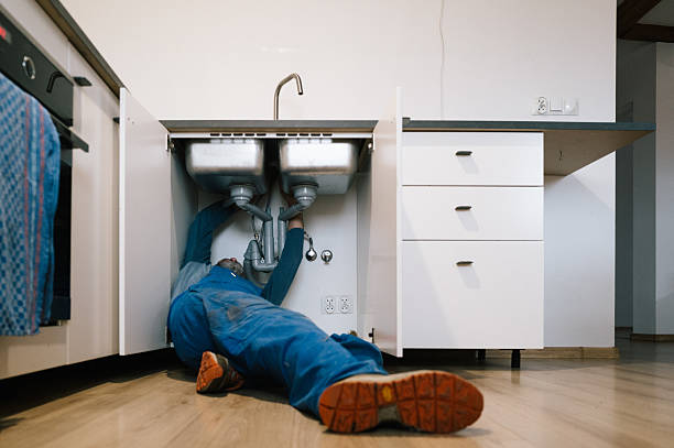 Professional Plumbing technician working in Lexington, MA